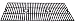 Music City Metals 68763 Matte Cast Iron Cooking Grid Replacement for Select Gas Grill Models by Charbroil, Kenmore and Others, Set of 3