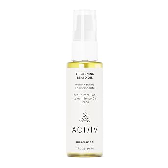 Densifying Beard Oil - Unscented | For Fuller Beard, 1 Fl Oz