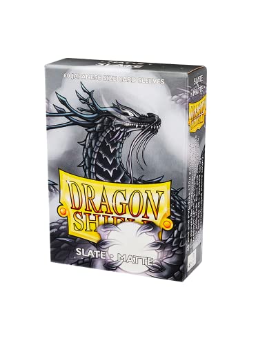 Dragon Shield - Matte Japanese Size Sleeves 60pk - Slate AT-11127 - Image 2