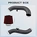 ANWENCHAPEY Cold Air Intake System Induction Kit Compatible With Subaru Impreza WRX STI 2002-2007 2.5L 2.0L