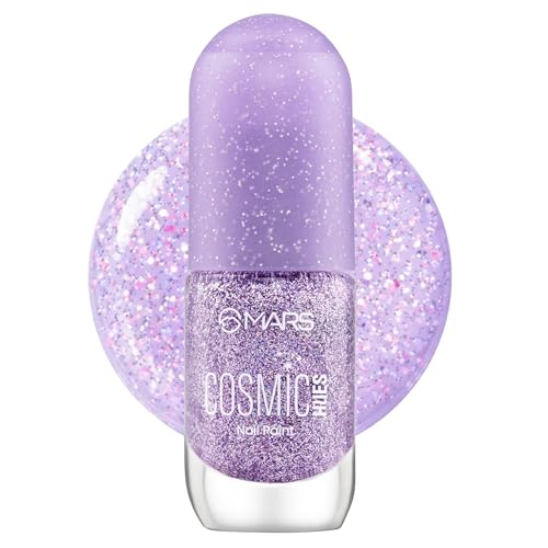Image of MARS Cosmic Hue Nail Paint (10.0 ml) (64-HOLA) | Intense Color | Ultra-Glossy Shine | Long-Lasting & Chip-Resistant | Non-Sticky | Quick-Drying Formula