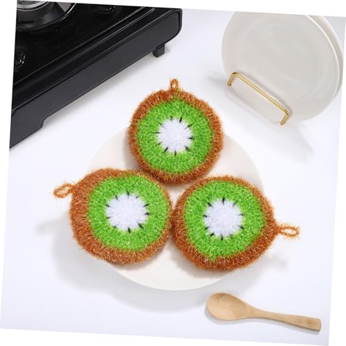 Paños de cocina acrílicos super absorbentes Luxshiny con diseño de frutas 7