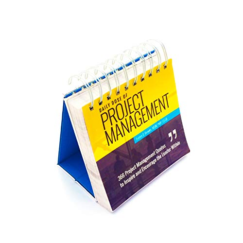 Daily Dose of Project Management - Perpetual Flip Desk Calendar