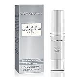 NOVAROYAL® Anti Aging Augencreme für sensible Haut • hochwirksame Lifting-Pflege gegen Augenfalten und Krähenfüße • wirkt vorzeitiger Hautalterung effektiv entgegen • lindert Hautreizungen und beugt Irritationen vor • intensiv feuchtigkeitsspendend • strafft, schützt und pflegt • für strahlend schöne, vital leuchtende Augenpartien auch bei empfindlicher Haut