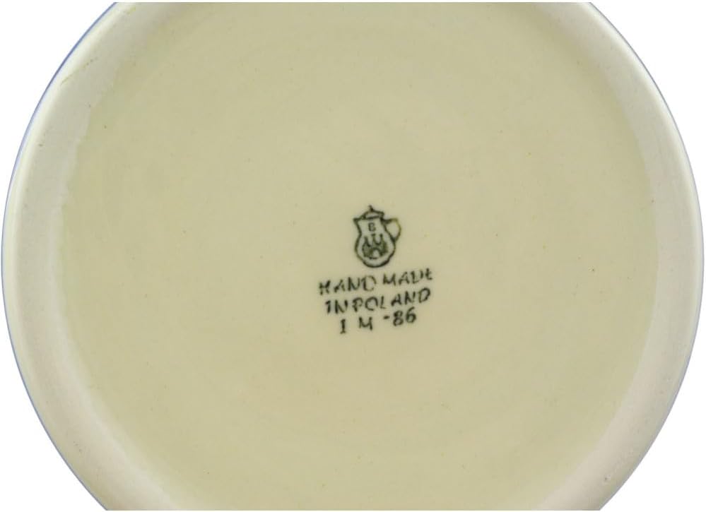 Polish Pottery Utensil Holder - Maraschino
