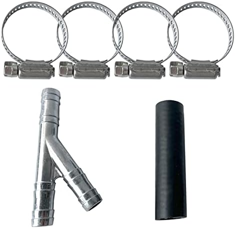 KOOPATZ Heater Hose Aluminum Y Connector Repair Kit for Dodge Grand Caravan 2008-2019, Journey 2009-2010 for Chrysler Town and Country 2008-2016, Navigator Van HAVC 47238HP 05058551AE 4677603AK