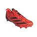 Adidas Men's Adizero Electric Football Cleats, Bright Red/Black/Bright Red, 10.5 Medium