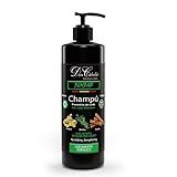 Don Cabello Champu Sin Parabenos- Champú Anti-Caída Fortalece & Estimula el Crecimiento del Cabello Para Hombres y Mujeres con Romero, Canela Y Jengibre (1000 ml)