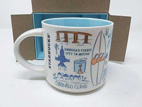 Mug de cerámica Starbucks San Diego 14 oz miniatura 3