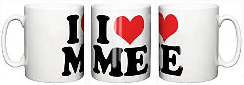 Image is Everything IIE, I Love Heart Me - Taza de café o té (cerámica)