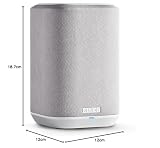 DENON Home 150 NV Wireless Multiroom Speaker with HEOS, White - 12