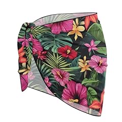 Tropical Flowers Leaves