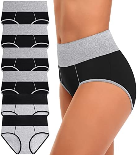 CULAYII Postpartum Underwear for Women High Waisted Cotton Underwear Soft Breathable Panties Maternity Stretch Tummy Control C Section Briefs Large