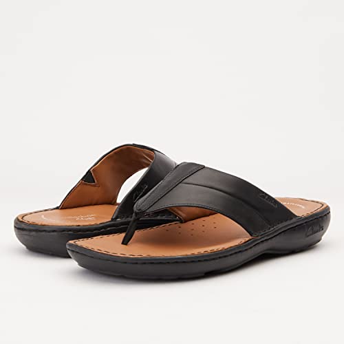 Image of Clarks mens Villa Beach Flat Sandal