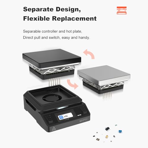 Plateforme de chauffage à température constante HUIOP à écran LCD