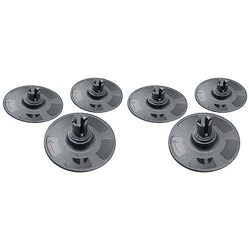 Bosch 3 Stück Schleifteller (Ø 38 mm, Zubehör Exzenterschleifer) (Packung mit 2)