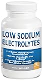 Low Sodium Electrolytes Only 23mg Serving 120 Servings Almost No Sodium Electrolyte Supplement, Sugar Free Fast Hydration Potassium, Magnesium, Zinc, C & More Kidney Friendly Low Sodium Electrolytes
