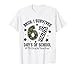 Bruh I Survived 67 Days Camo Checkered 7th Grade Teacher T-Shirt