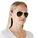 Ray-Ban Unisex RB3138 Shooter Aviator Sunglasses, Gold Blush/G-15 Green, 58 mm