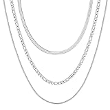 【Regalo Perfecto】Estos collares de cadena son el regalo perfecto para tus novias, amantes, hermanas, madre, esposa y para ti mismo. Adecuado para el Día de la Madre, cumpleaños, aniversario, compromiso, graduación o Navidad, Acción de Gracias, Año Nuevo, etc.