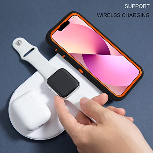 Coque iPhone 13 antichoc verre trempé protection 3 couches 6.1 - 5