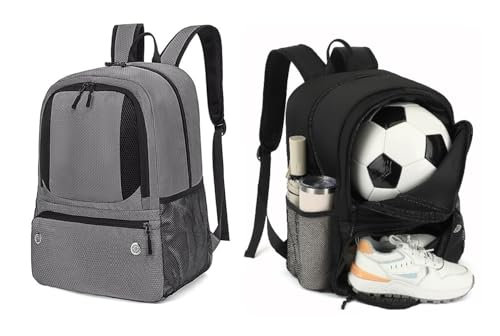 �T�b�J�[ �{�[���p�f�C�p�b�N �o�X�P�b�g�{�[���o�b�O �{�[���o�b�O �����b�N �{�[�����[ �y�� ��e�� �w�� ��l ���N�p �ʋ� �ʊw �o�� ���s�p �X�|�[�c�o�b�O ���s�ɍœK�ȌC���[ (�O���[(Gray))