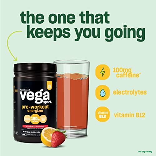 Vega Sport Premium Energizer Us Strawberry Lemonade (16.1Oz) #TOP5