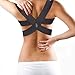 Berlin & Daughter Posture Corrector - Fully Adjustable Breathable Clavicle Chest Back Support Brace for Improves Posture & Provide Lumbar Support Back Pain Relief - Perfect for Men & Women - Small