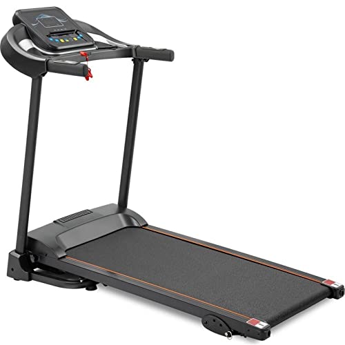 Image of Treadmill Compact Easy Folding Treadmill Motorized Running with Audio Speakers and Incline Adjuster