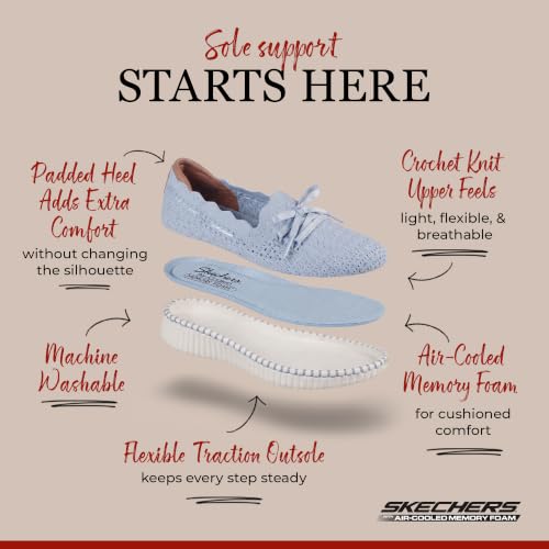 Image of Skechers Women's Wilshire BLVD Knit Sail Sneakers