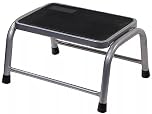Xtremeauto Heavy Duty Caravan Step - Single Caravan Steps For Door, Metal Motorhome Step Stool With Anti Slip Grooves, Hot Tub Steps Safety Stool With Rubber Feet