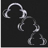 Tama?o: 118 * 90 * 20mm Zonster Cheek Nueva Dental ortodoncia plástico Lip Clear Color Retractor C Tipo Boca abridor 118 * 90 * 20mm médico o Home Uso Seguro 1PC
