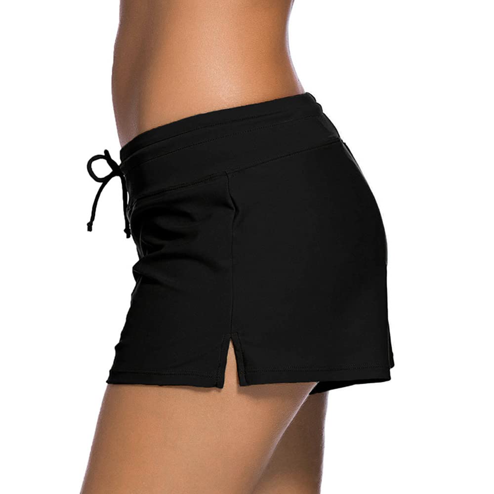 Damskie letnie spodnie bikini szorty kąpielowe z wysokim stanem szorty tankini krótkie spodenki kąpielowe
