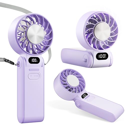 Imagen de Ventilador de mano con enfriador de hielo