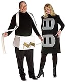 Rasta Imposta Plus-Size Plug and Socket Couples, Black/White, Plus 14-20