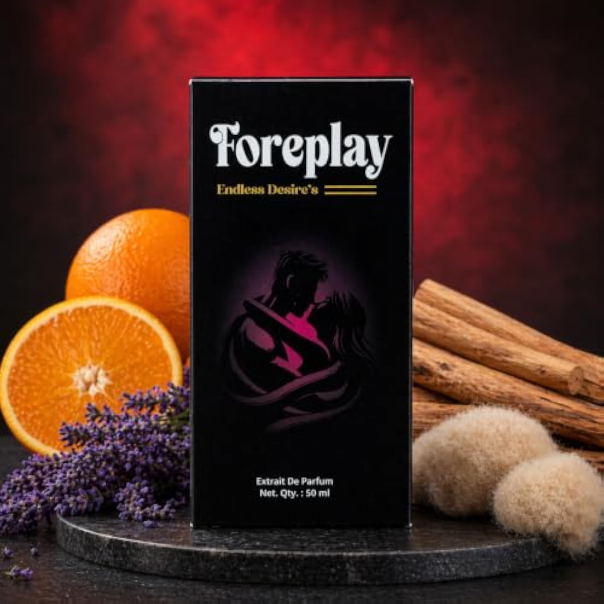 FOREPLAY Extrait De Parfum Unisex, Seductive Fragrance