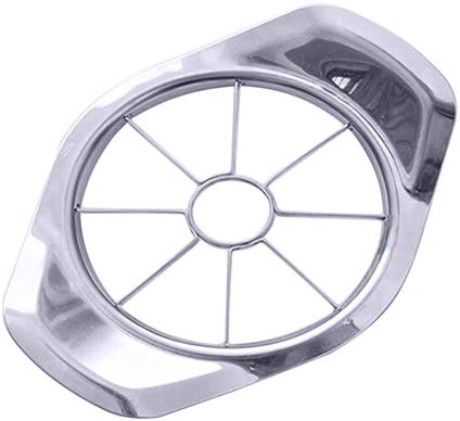 Brussels08 Stainless Steel Apple Slicer Corer with Grip Handle, Fruit Easy Slicer Pear Cutter Knife Fruit Cutter Divider Apple Wedger for Camping Party Home Random