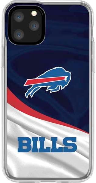 Skinit Clear Phone Case Compatible with iPhone 11 Pro - Officially Licensed NFL Buffalo Bills Design