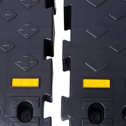 Rampa de Umbral Automotriz Portátil 4" 2 Piezas Plástico miniatura 4