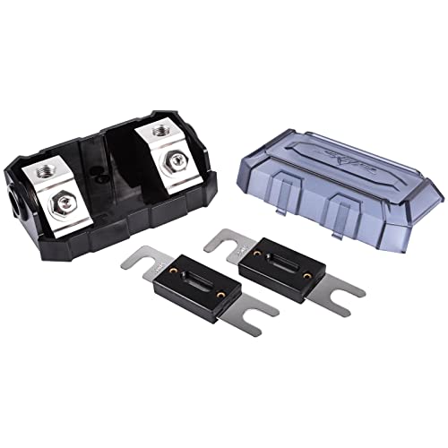 Image of Skar Audio 1 /0 or 4 Gauge Pro Series in-line ANL Fuse Holder (SK-Fuse-BLK-PROANL)