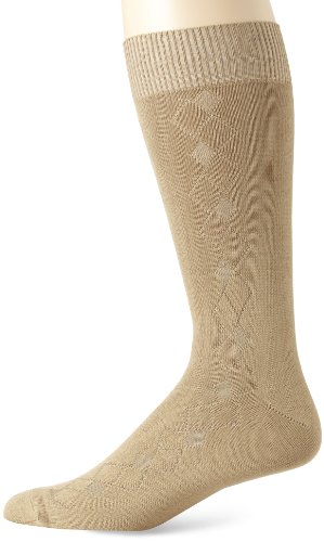 Perry Ellis Men's Side Clocking Logo Sock