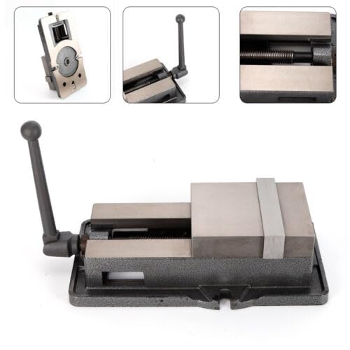 PräZisions - Tornillo de banco de banco de trabajo para máquinas de banco de trabajo, juego de accesorios, alicates planos con fijación en ángulo, cierre de pinza de alta precisión, montadores