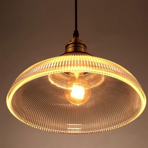 Lampe de lustre de luxe moderne éclairage LED en verre à rayures