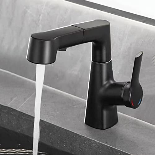 Mitigeur de lavabo de salle de bain relevable pour éliminer les éclaboussures