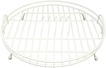 Delfinware White Circular Drainer
