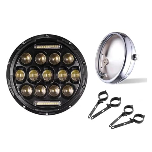 Modification de la lumière ronde LED 7 pouces pour vos virées nocturnes