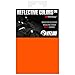VFLUO 3M Reflective Colors™, Feuille rétro réfléchissant à découper pour Casque Moto, Scooter, vélo, Multi-Usage, 3M Technology™, 10 x 15 cm, Orange