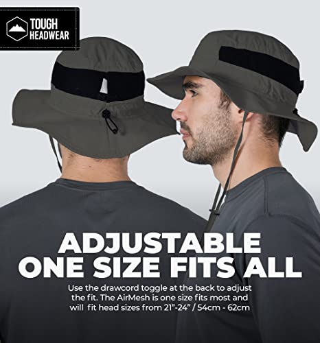 Image of Boonie Sun Hat for Men & Women - Summer Cap with UV Protection - UPF 50 Outdoor Bucket Hat for Fishing, Beach, Hiking, Safari, Camping, Gardening & Boating - Skin Cancer Foundation Recommended