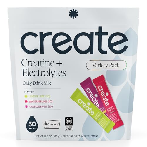 Create Creatine + Electrolytes Energy & Strength Variety Pack