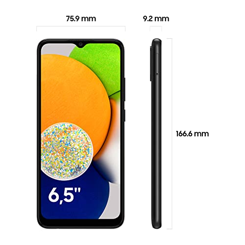 Samsung Galaxy A03 6.52" Dual SIM 4GB/64GB Renoverad - Svart